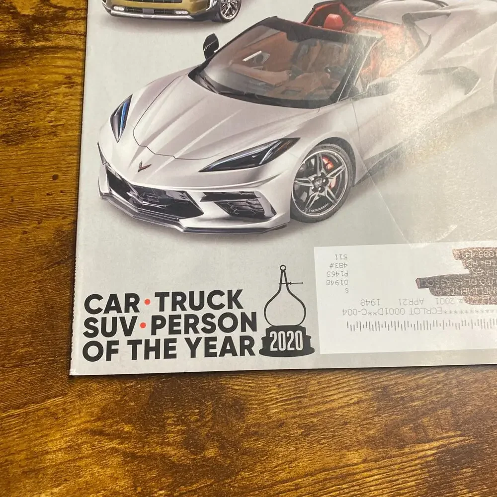 MOTOR TREND MAGAZINE-------JANUARY 2020
